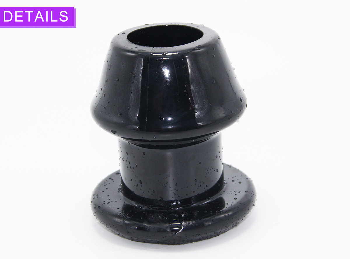 Unisex Hollow Anal Plug With Chrysanthemum Peep Vaginal Enema Irrigation Toy For Intimate Pleasure - 12
