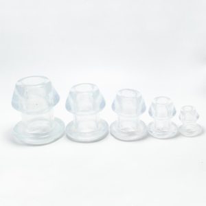 Hollow Anal Plug Posterior Chamber Men And Women With Chrysanthemum Peep Vaginal Enema Irrigation Sex Toys - 2