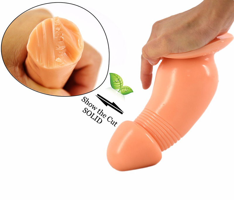 Large Silicone Anal Plug Unisex Dildo With Suction Cup Sexual Pleasure Toy For Enhanced Orgasms - 3