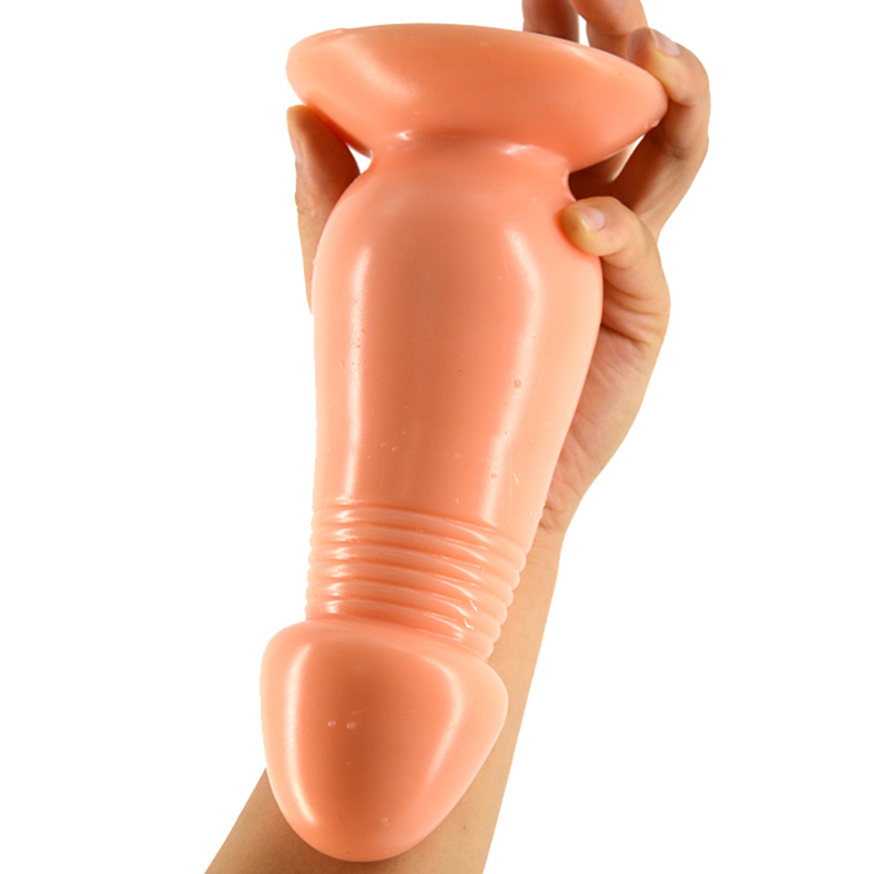Large Silicone Anal Plug Unisex Dildo With Suction Cup Sexual Pleasure Toy For Enhanced Orgasms - 7