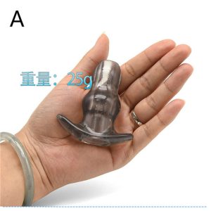 Butt Plug Douche Enema Anal Hollow Dildo Sex Toys For Woman Men Prostata Massager Peep Vagina Products - 2