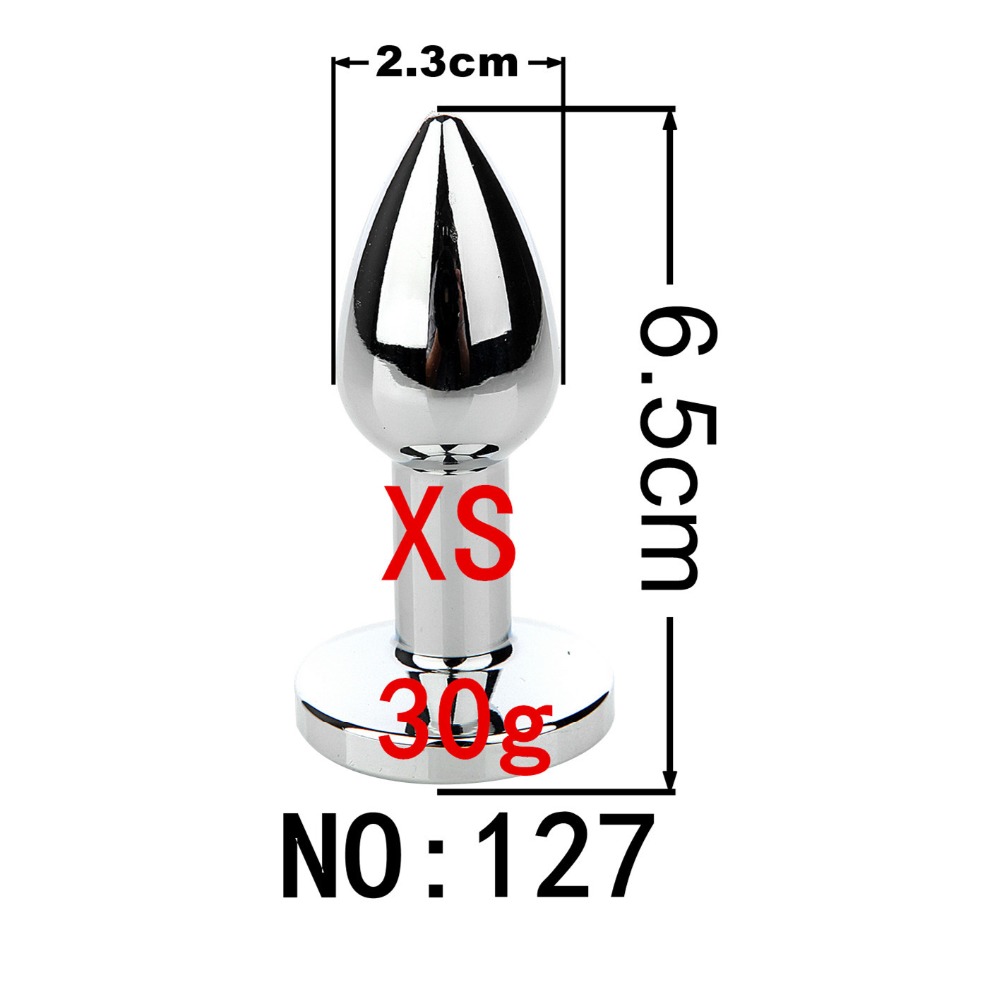 Stainless Steel Fox Tail Anal Plug 19 Styles Removable Erotic Massage Beads Adult Sex Toy For Women - 20