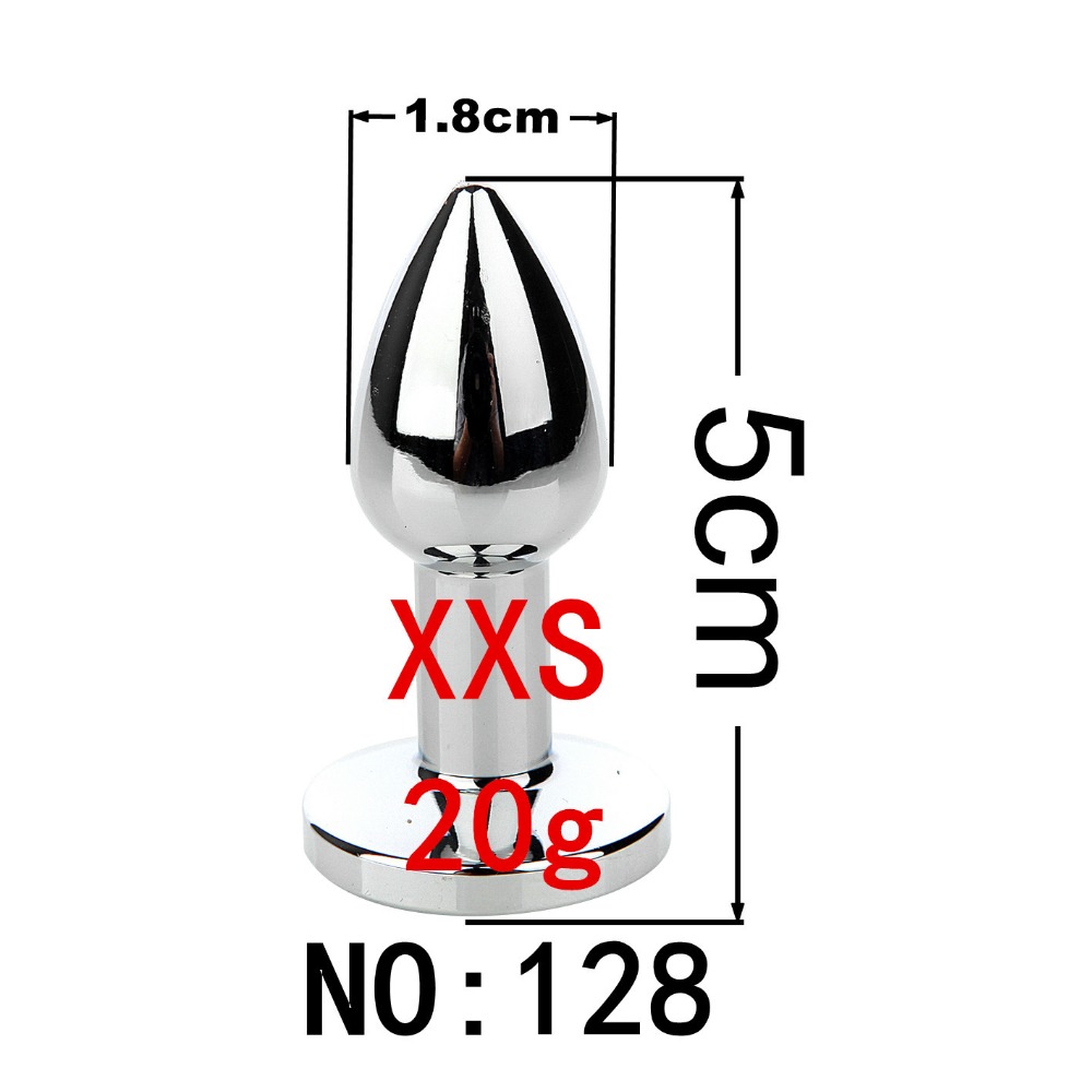 Stainless Steel Fox Tail Anal Plug 19 Styles Removable Erotic Massage Beads Adult Sex Toy For Women - 21