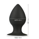 Top Medical Silicone Expander Anal Balls Plugs Black Big Large Butt Plug Anus Buttplug Sex Toys For Men Or Women - 5