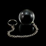 Crystal Glass Butt Plug Metal Chain Anal Beads Vaginal Prostate Stimulation Big Sex Toy Kegel Ball Massager - 2