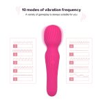 Sexy Christmas Sex Toys Female Magic Wand Vibrator Usb Charging Big Av Stick G-spot Massager Clitoral Stimulator - 5