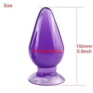 Xl Large Silicone Butt Plug 5 9 Inch With Strong Suction Cup Big Anal Sex Toys For Advanced Player Men Prostate Massager - 2