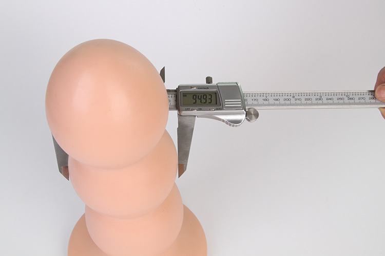 Mens Pleasure Toys Silicone Anal Plug Vaginal Plug And Realistic Dildo Adult Goods - 5