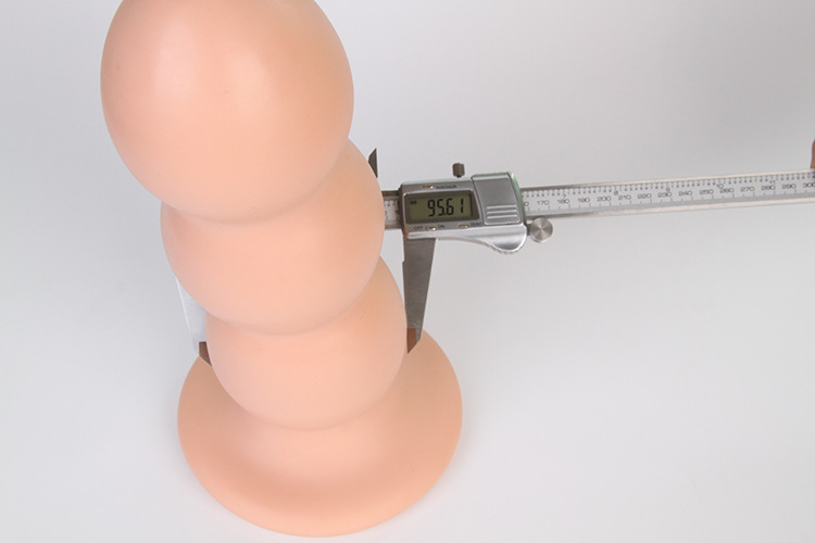 Mens Pleasure Toys Silicone Anal Plug Vaginal Plug And Realistic Dildo Adult Goods - 6