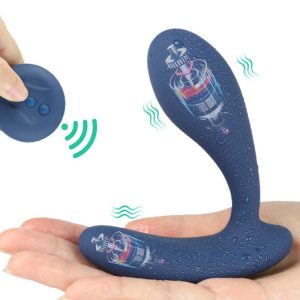 Remote Control Double Head Vibrator Clitoris Stimulator Big Anal Dildo Colon Butt Plug Women Man Prostate Massager Sex Machine