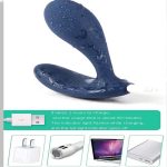 Remote Control Double Head Vibrator Clitoris Stimulator Big Anal Dildo Colon Butt Plug Women Man Prostate Massager Sex Machine - 4