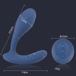 Remote Control Double Head Vibrator Clitoris Stimulator Big Anal Dildo Colon Butt Plug Women Man Prostate Massager Sex Machine - 6