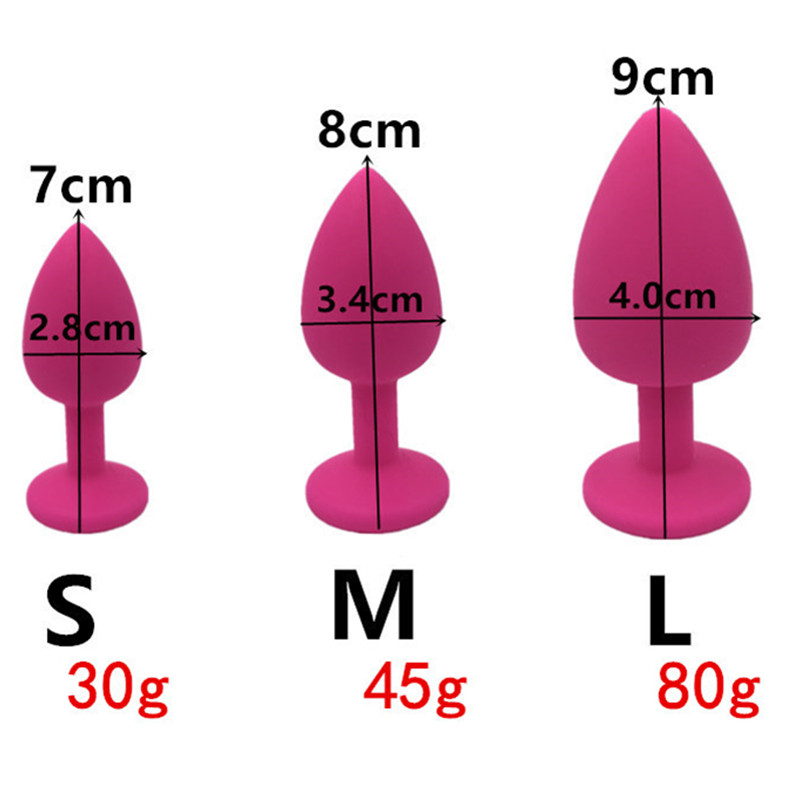 Silicone Fox Tail Anal Plug White And Pink Couples Cosplay Adult Play H8214a - 1