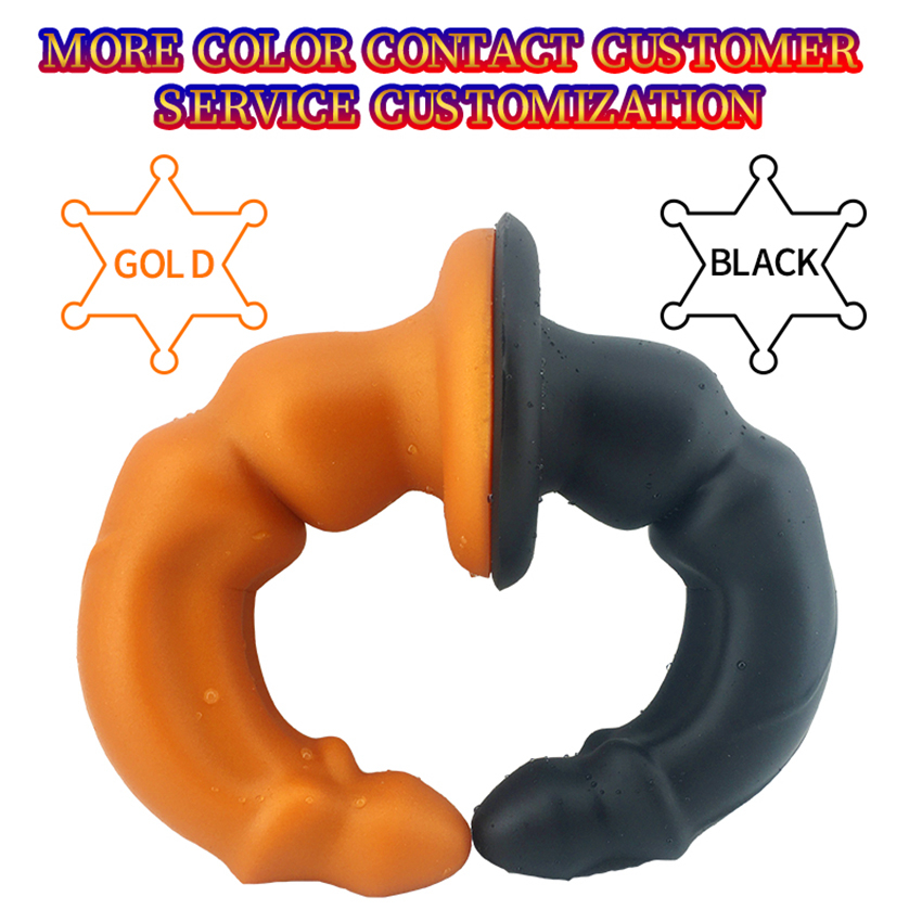 Extra Large Anal Plugs Gspot Stimulating Dildo Unisex Sex Toys Long Butt Plug Massager For Female Male Gay - 5