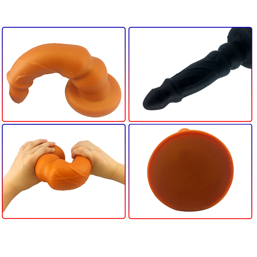 Extra Large Anal Plugs Gspot Stimulating Dildo Unisex Sex Toys Long Butt Plug Massager For Female Male Gay - 7