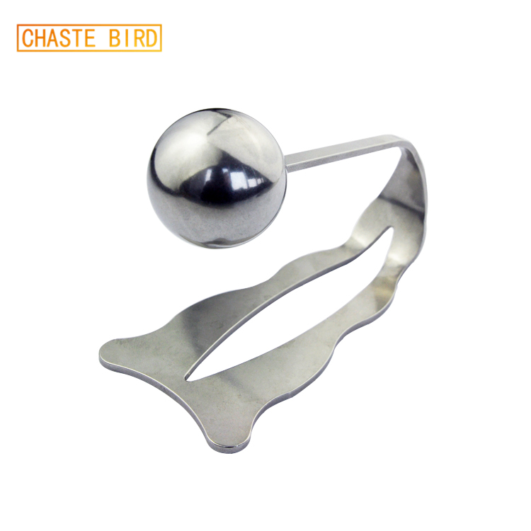 Stainless Steel Female Chastity Belt With Clitoral Stimulation And Anal Plug Ttype A003 - 2