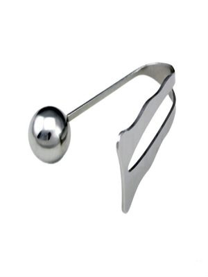 Clitoral Stimulation Stainless Steel Female Heavy Chastity Belt With Anal Plugt-type Game A003