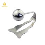 Clitoral Stimulation Stainless Steel Female Heavy Chastity Belt With Anal Plugt-type Game A003 - 4