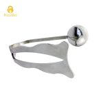 Clitoral Stimulation Stainless Steel Female Heavy Chastity Belt With Anal Plugt-type Game A003 - 5