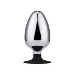 Stainless Steel Solid Big Anal Plug Prostate Massage Sex Expander Huge Butt Go Out Strap On Buttplug Balls - 4