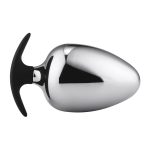 Stainless Steel Solid Big Anal Plug Prostate Massage Sex Expander Huge Butt Go Out Strap On Buttplug Balls - 6