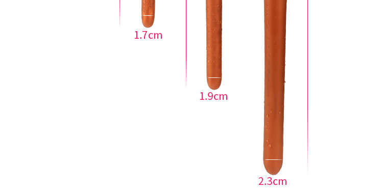 Extra Long Gold Smooth Anal Plug Prostate Massager Bdsm Whip Sex Toy For Men Women Gay - 3