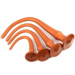 Super Long Gold Smooth Big Butt Plug Anal Sex Whip Prostate Massage Dilatador Gay Toys Vagian For Women Men - 3