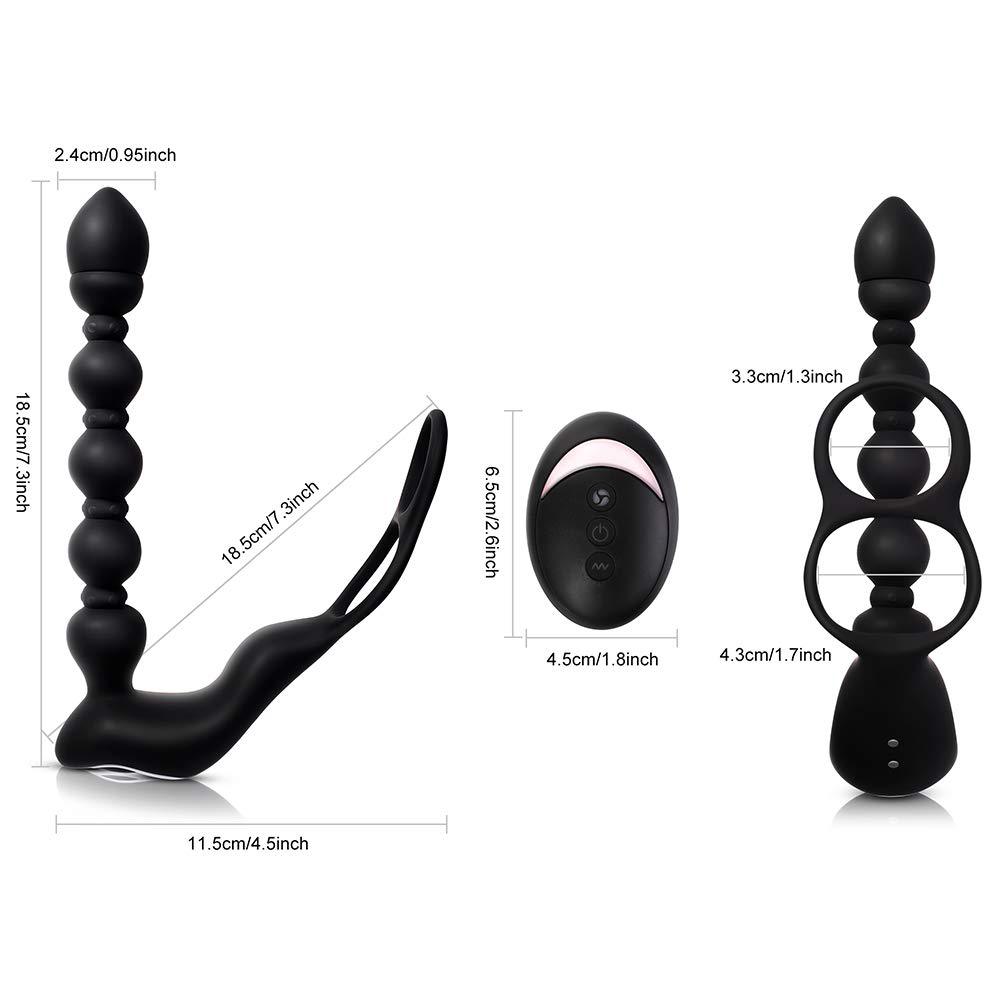 Wireless Usb Charged Prostate Massager Waterproof Anal Vibrator For Men With 9speed Vibrations Gay Butt Plugs - 5