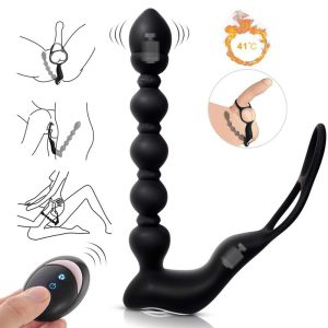 Wireless Anal Sex Toys For Men Gay Butt Plugs Prostata Massage Vibrator Waterproof And 9 Speed Vibrations Usb Charge