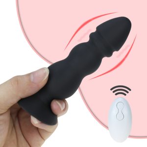 Powerful Remote Control Anal Plug Vibrator Male Prostate Massager Butt Anus Vibrating Sex Toy For Men G-spot Stimulate