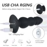 Powerful Remote Control Anal Plug Vibrator Male Prostate Massager Butt Anus Vibrating Sex Toy For Men G-spot Stimulate - 5