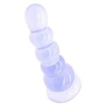 Transparent Crystal Butt Plug Big Anal Beads With Suction Cup G-spot Stimulation Training Adult Sex Toys For Men Woman - 4
