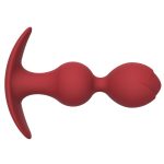 Silicone Anal Plug Bead With Metal Ball Smooth Butt Plugs Prostate Massager Buttplug Adult Sex Toys For Men Women Gay - 5