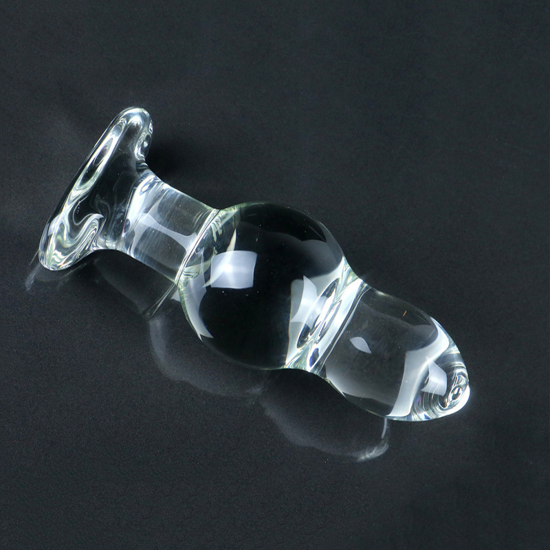 4piece Set Large Glass Anal Plugs Prostate Massager Adult Toys For Women Couples - 2