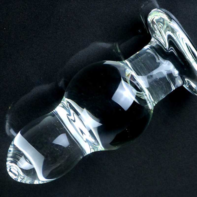 4piece Set Large Glass Anal Plugs Prostate Massager Adult Toys For Women Couples - 3