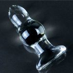 4 Pcs Huge Glass Butt Plug Big Anal Balls Prostate Massager Dilatador Adult Sex Toys For Women Couples - 3