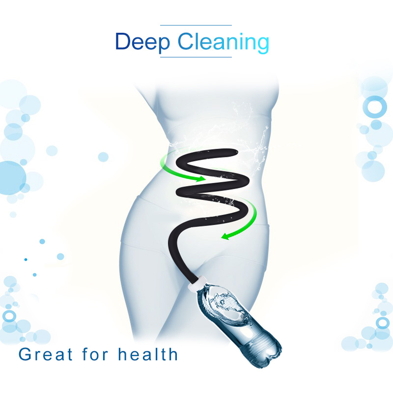 Natural Latex Enema Tube Portable Anal And Vagina Cleansing Shower Travelfriendly Sexual Wellness Toy - 1
