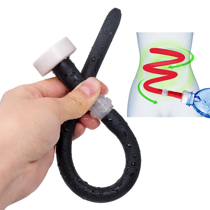 Natural Latex Enema Tube Portable Anal And Vagina Cleansing Shower Travelfriendly Sexual Wellness Toy - 8