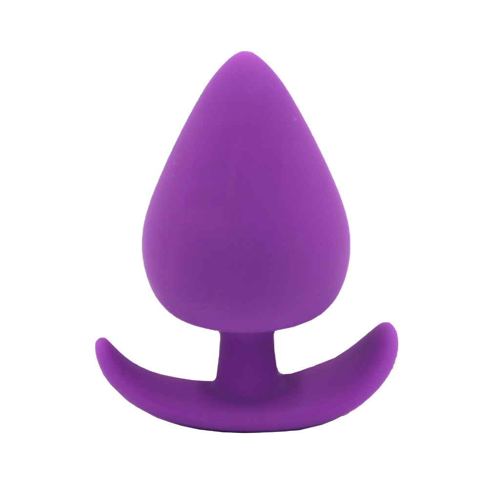 Large Silicone Butt Plug Unisex Anal Toy For Adults Men Women Gay Comfortable Safe Buttplug - 3