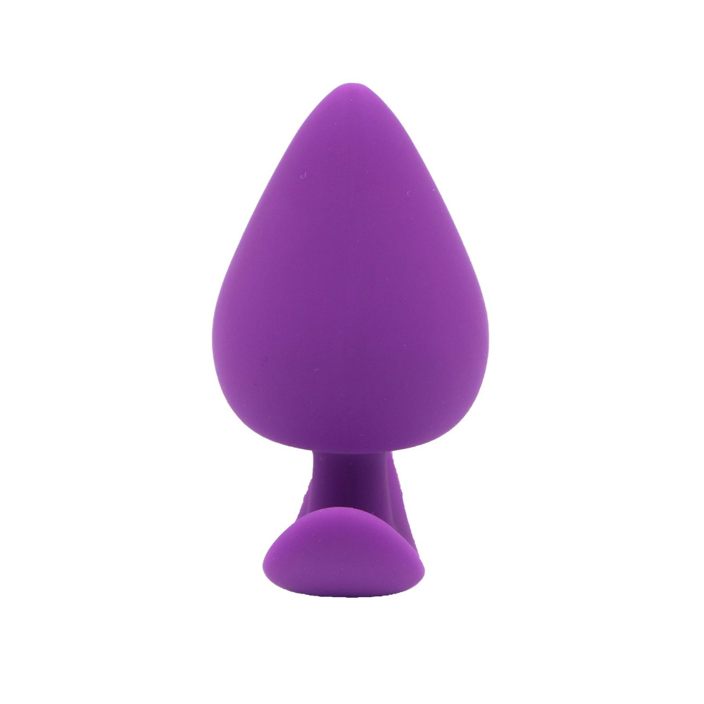 Large Silicone Butt Plug Unisex Anal Toy For Adults Men Women Gay Comfortable Safe Buttplug - 4