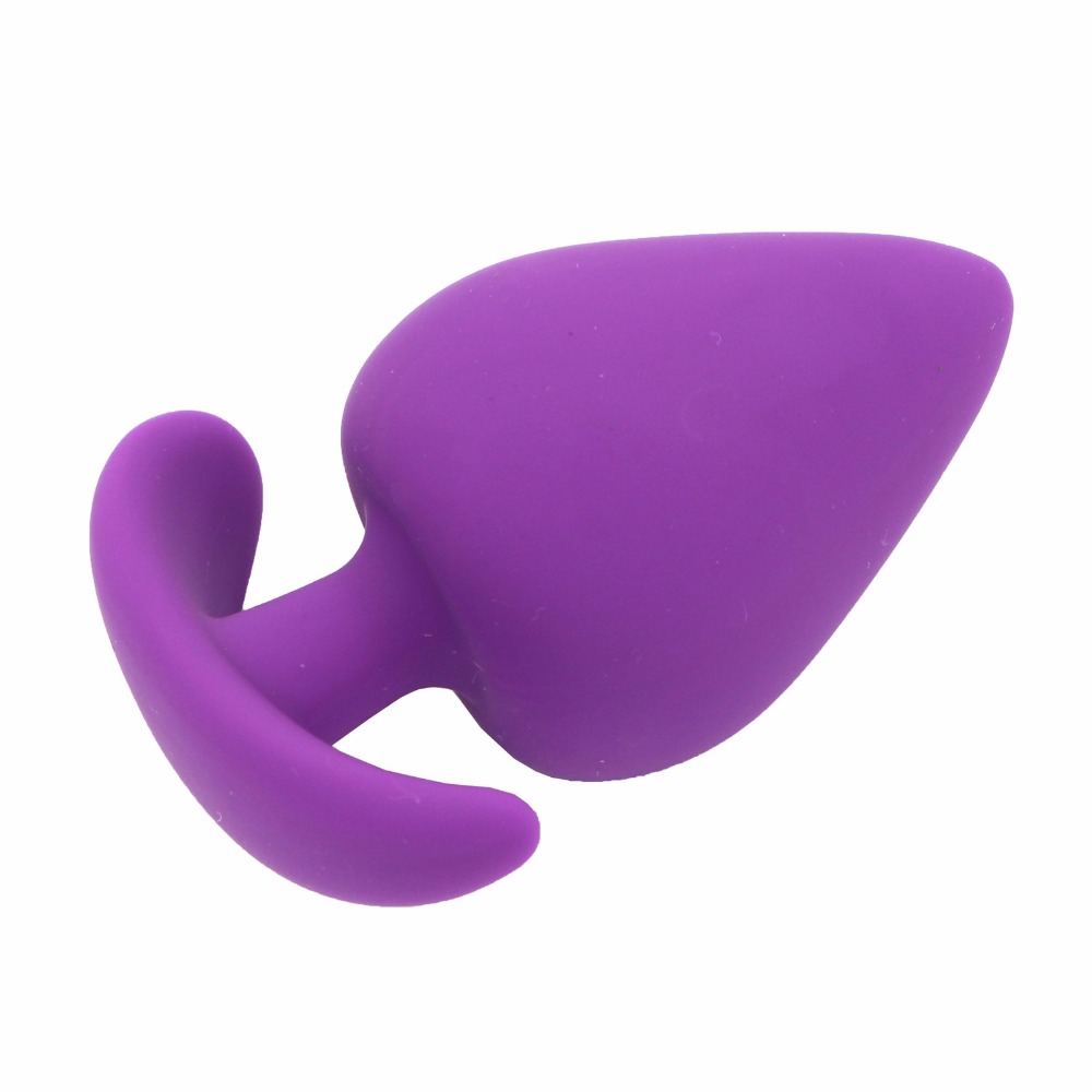 Large Silicone Butt Plug Unisex Anal Toy For Adults Men Women Gay Comfortable Safe Buttplug - 5