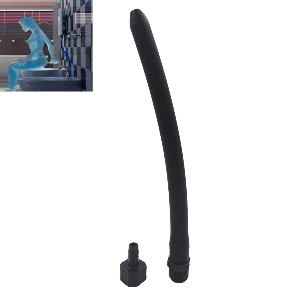 Camatech 25cm Large Universal Silicone Shower Douche Comfort Nozzle Enema System Vaginal Anal Cleaning Attachment Hygiene Syringe Sex Toy - 1