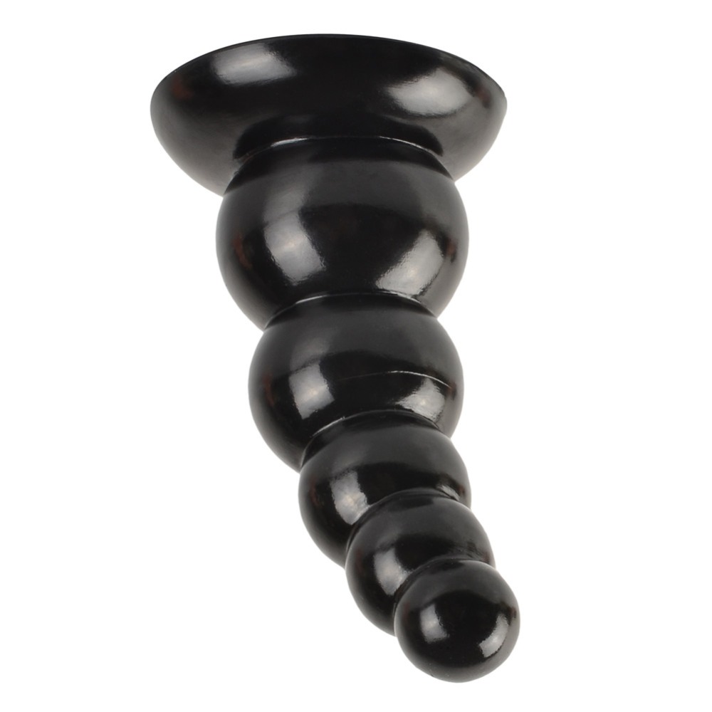 Quality 5bead Silicone Dildo With Suction Cup Prostate Massage Toy Couples Anal Play Gayfriendly Buttplug - 10
