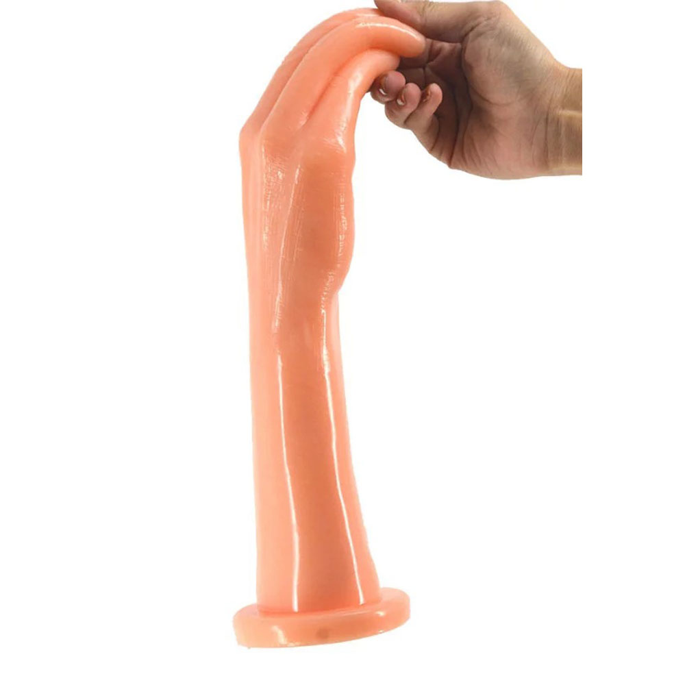 Real Size Hand Dildo Large Realistic Fist Anal Plug Unisex Adult Sex Toy - 2