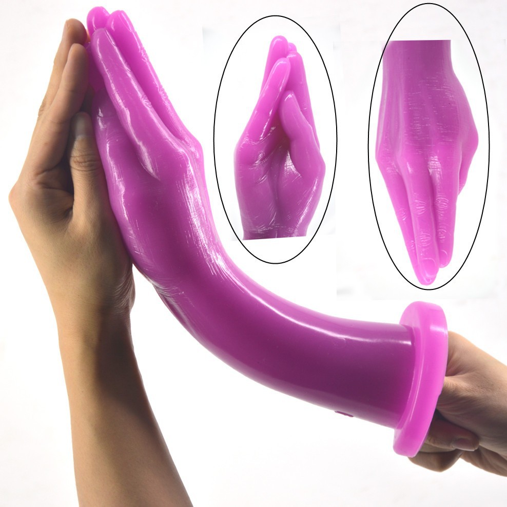 Real Size Hand Dildo Large Realistic Fist Anal Plug Unisex Adult Sex Toy - 6