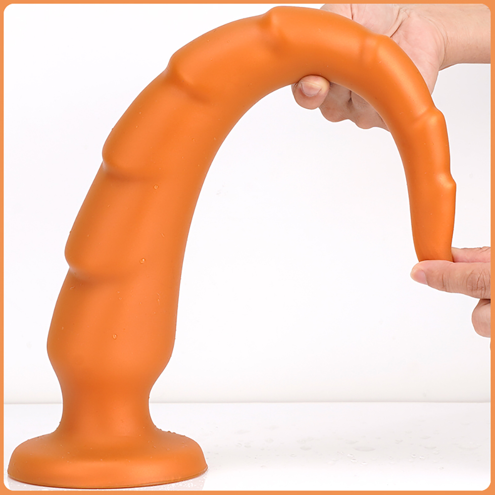 Extra Long Anal Dildo Butt Plug Adult Sex Toy For Men Prostate Stimulation Vaginal And Anus Massager - 1