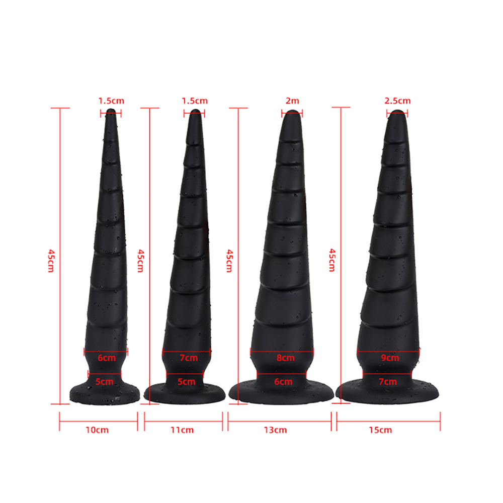 Extra Long Anal Dildo Butt Plug Adult Sex Toy For Men Prostate Stimulation Vaginal And Anus Massager - 2