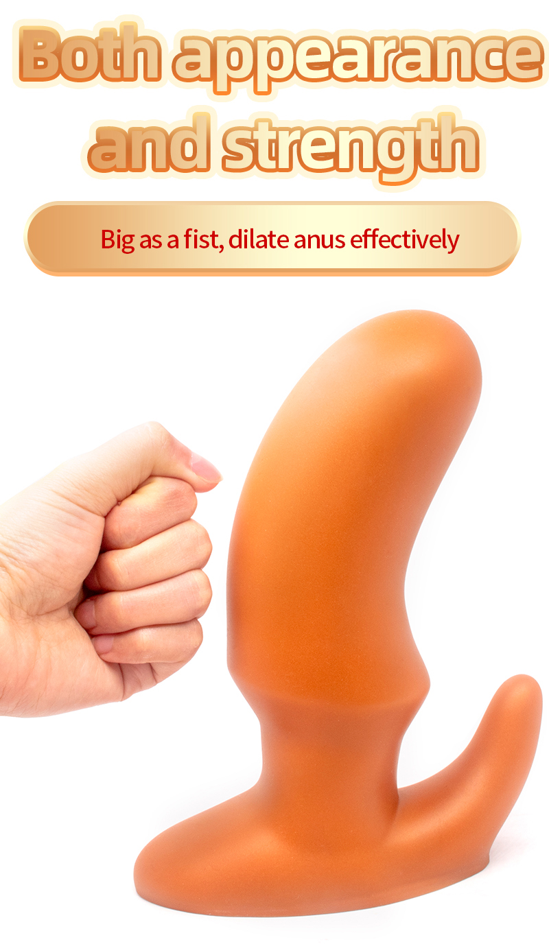 Luxury Liquid Silicone Anal Plug G Spot Prostate Dildo Massager Unisex Adult Sex Toy For Enhanced Pleasure - 3
