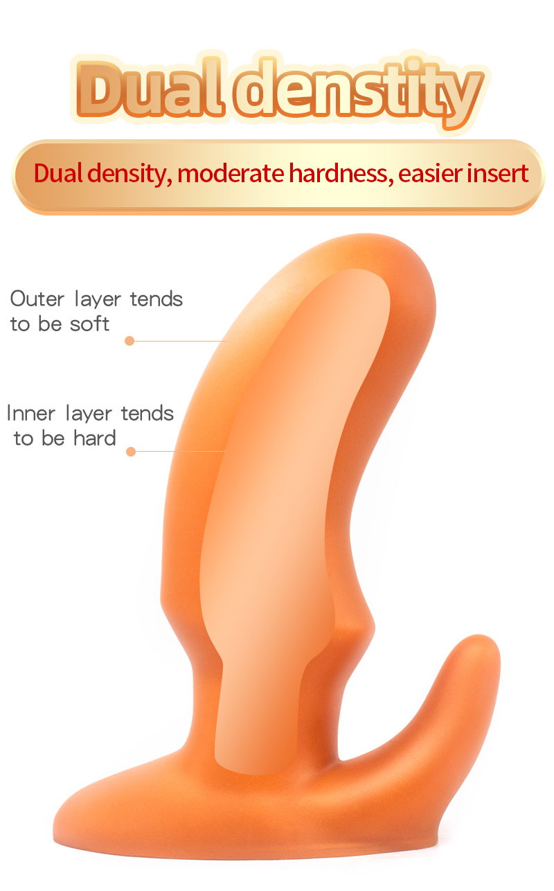 Luxury Liquid Silicone Anal Plug G Spot Prostate Dildo Massager Unisex Adult Sex Toy For Enhanced Pleasure - 4