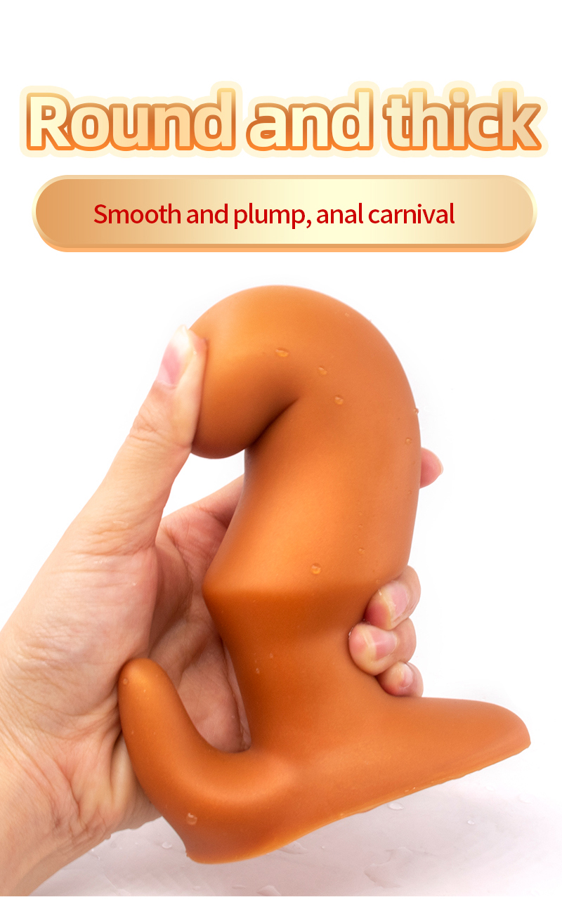 Luxury Liquid Silicone Anal Plug G Spot Prostate Dildo Massager Unisex Adult Sex Toy For Enhanced Pleasure - 10